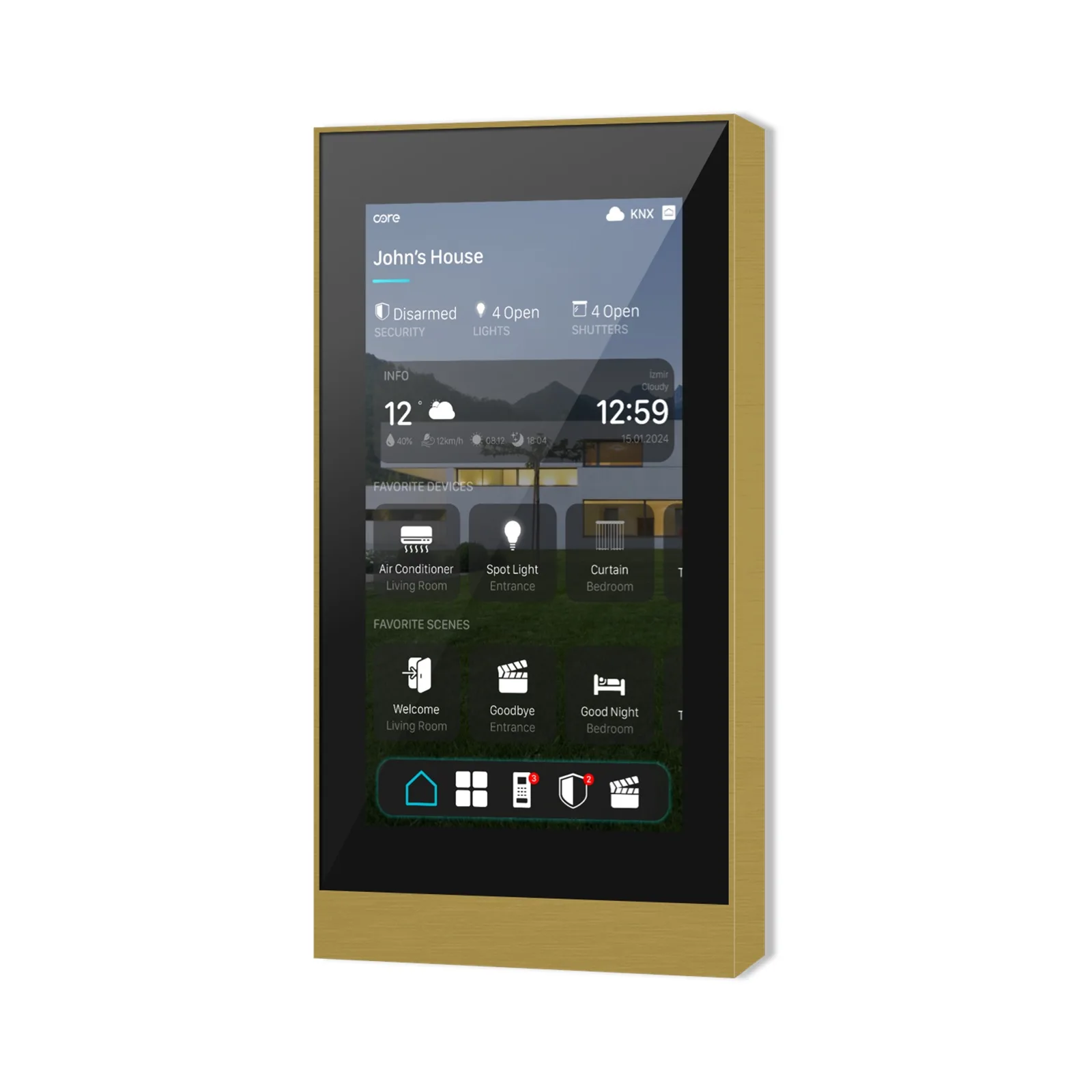 Core Eclipse 2.0 5″ – Pirinç