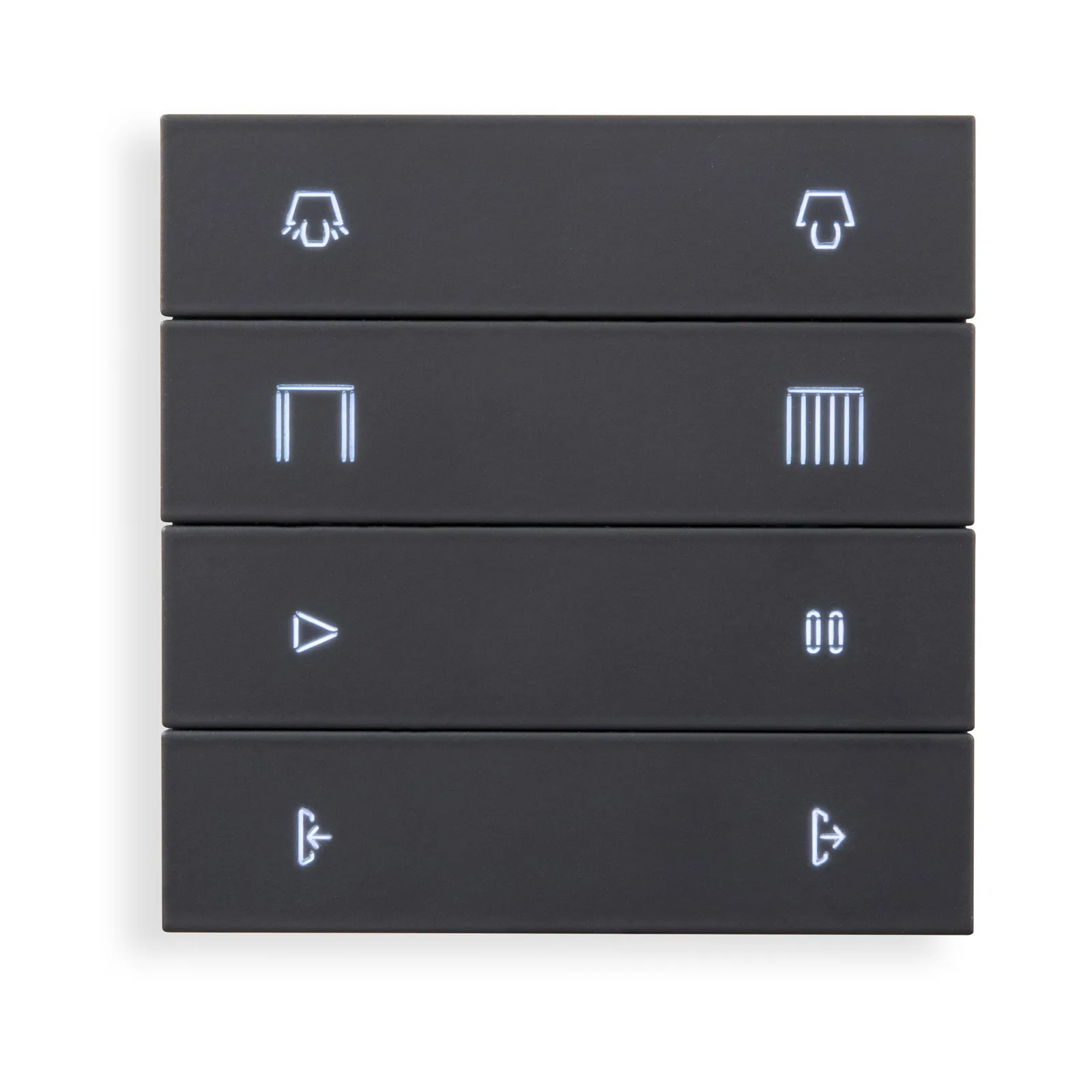 Core Eclipse Push-Button Anahtar – Titanyum Grisi
