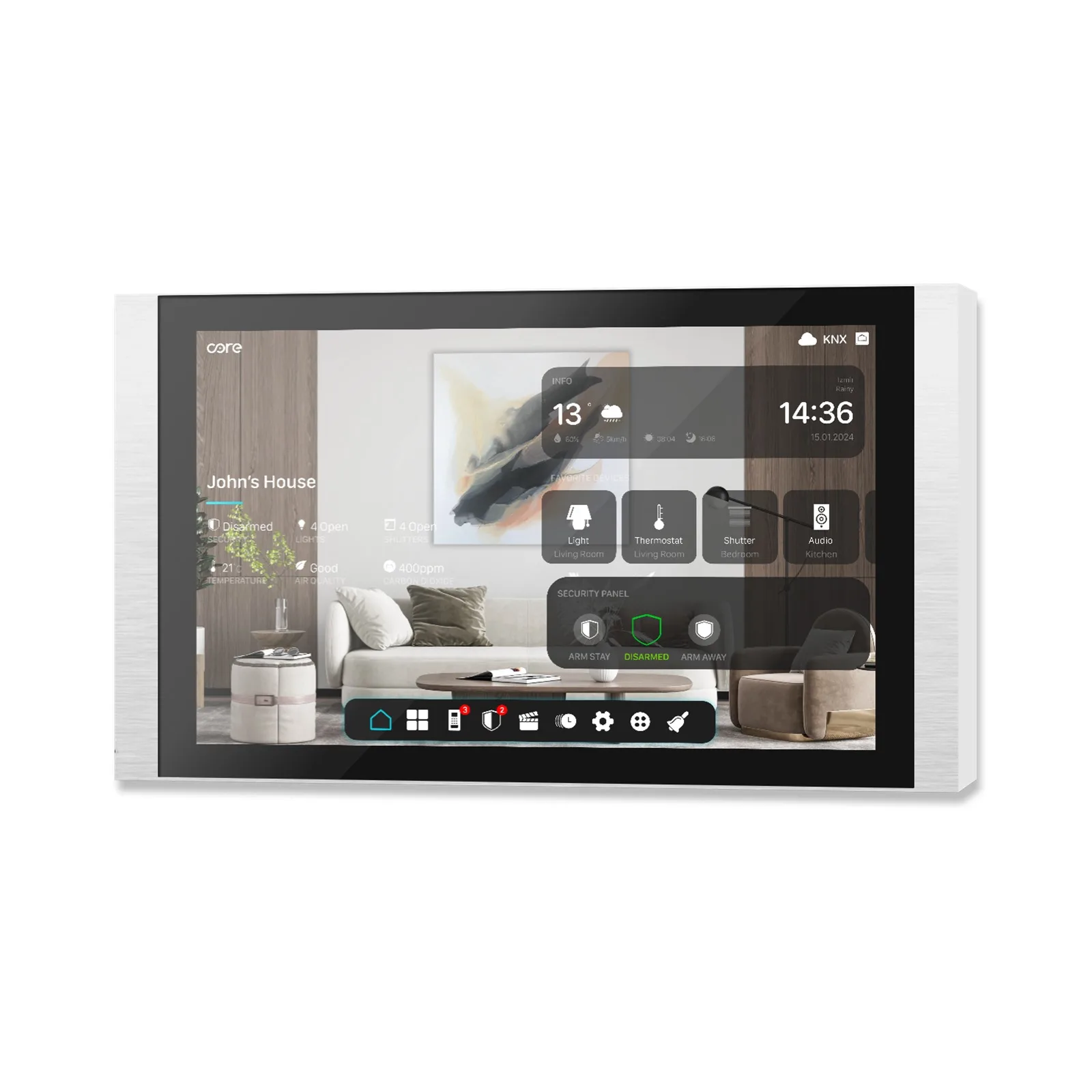 Core Eclipse 2.0 10″ – Alüminyum Gri
