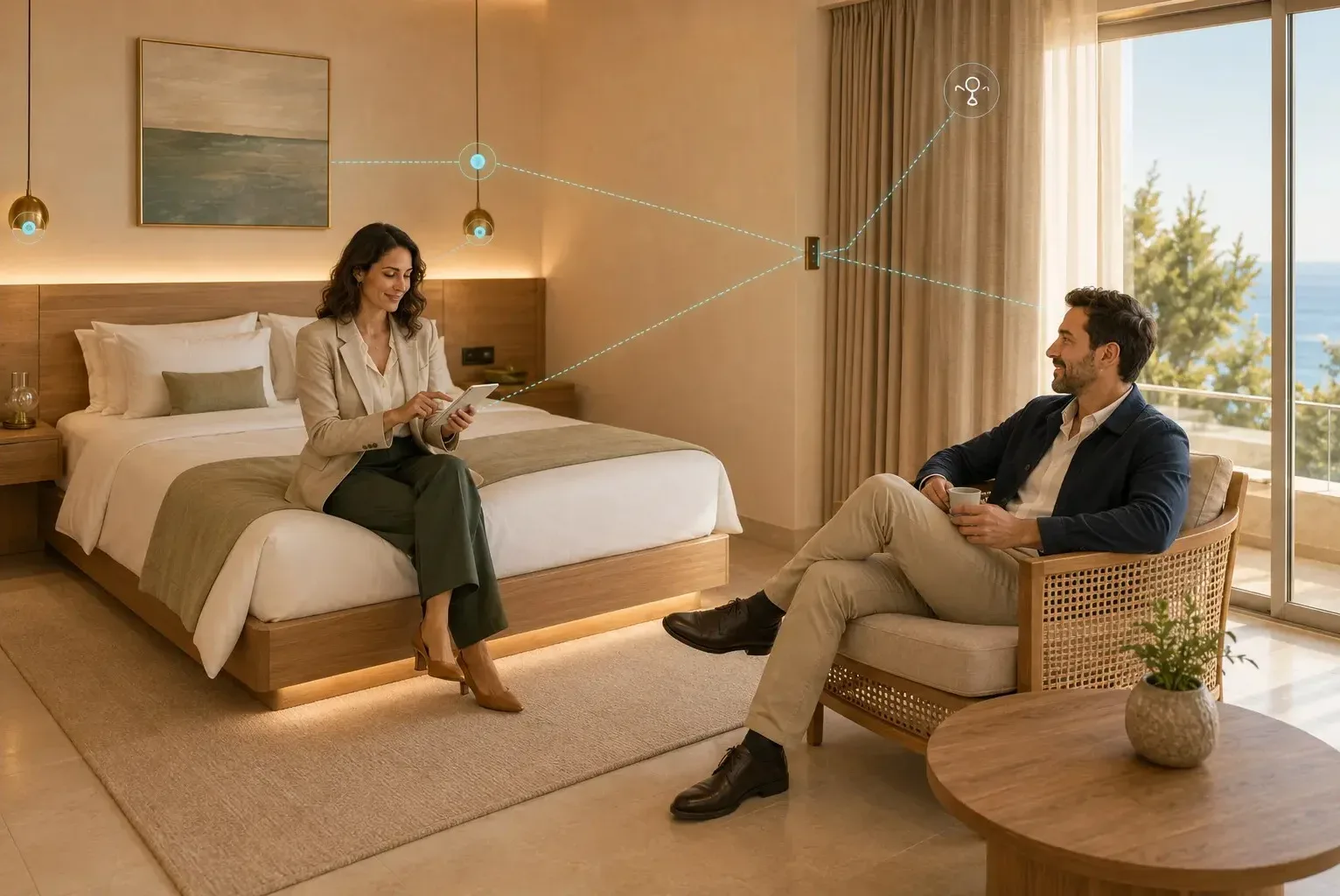 The Room Adapts to the Guest